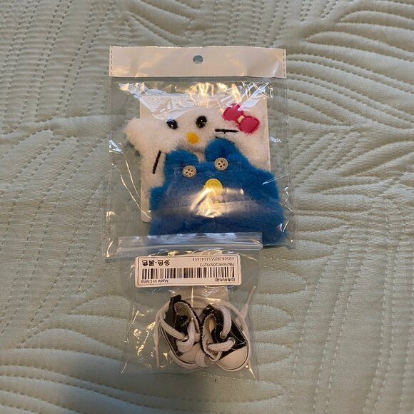 NWT Labubu Hello Kittle Outfit with Sneakers So Cute! 🥰 - Picture 2 of 2